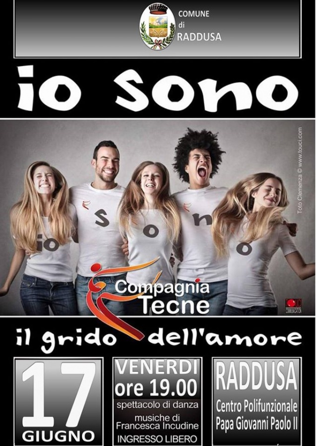Raddusa, sarà rappresentato lo spettacolo di danza della Compagnia “Tecne”